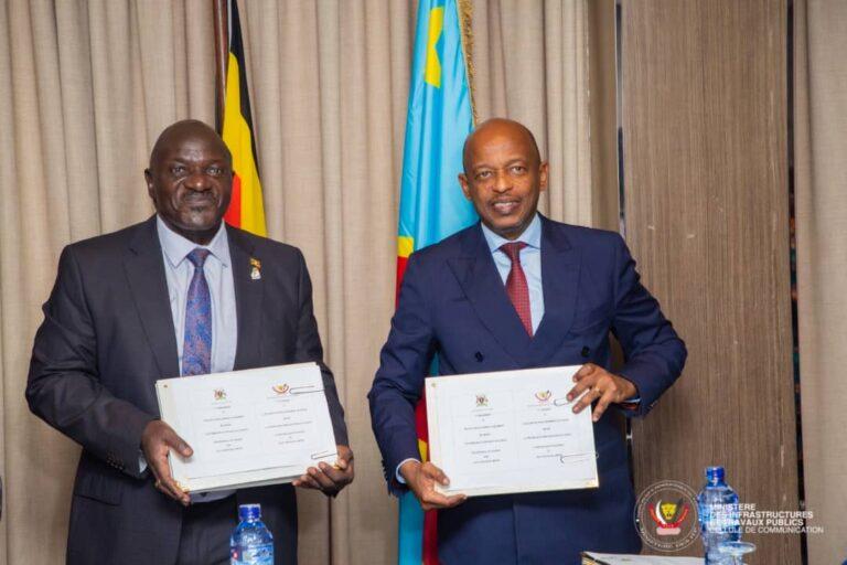 Modernisation des routes Kasindi-Beni, Beni-Butembo, Bunagana-Rutshuru-Goma : la RD Congo et l »Ouganda signent le premier avenant de l&rsquo;accord du projet