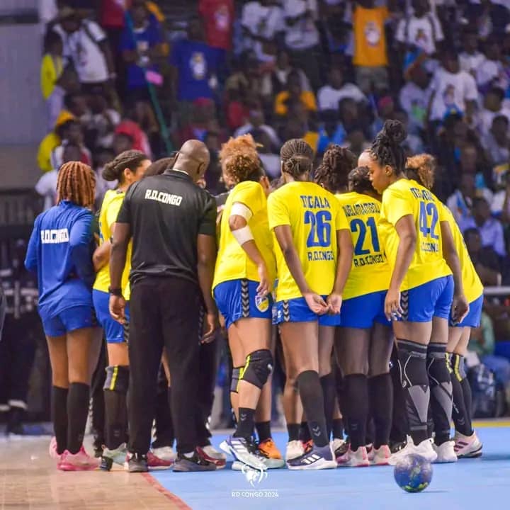 CAN Handball Dames : La RD-Congo écrase l&rsquo;Ouganda avec un score éblouissant lors du match d&rsquo;ouverture