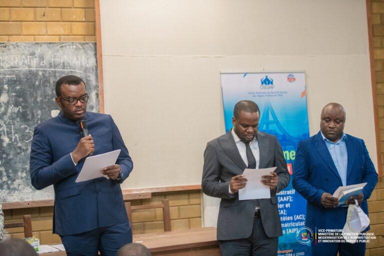 Recrutement à la CNSSAP/Kisangani : Junior Mata satisfait de l&rsquo;encadrement qualitatif de Jean-Pierre Lihau