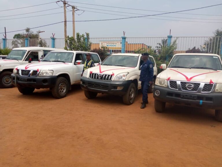Beni : La MONUSCO dote 4 véhicules 4X4 à la PNC pour faciliter sa mobilité