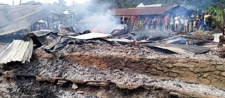 Sud-Kivu : plus de 30 maisons détruites dans un incendie à kalehe