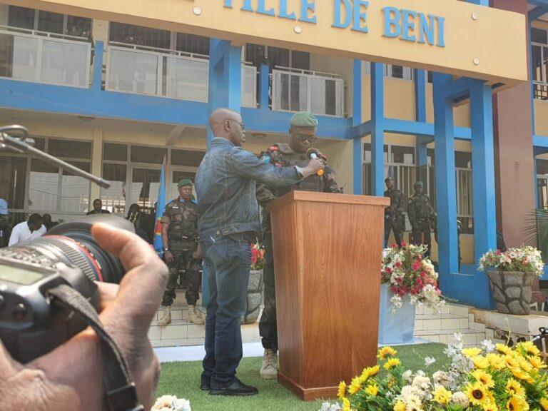 Nord-Kivu : le général Major Somo Kakule Evariste prend officiellement ses fonctions de gouverneur