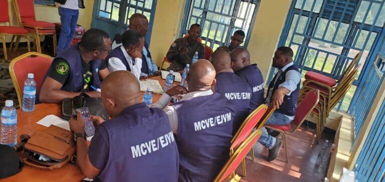 Nord-Kivu : une délégation du MCVE séjourne à Lubero pour s&rsquo;imprégner de l&rsquo;implication du Rwanda dans la guerre