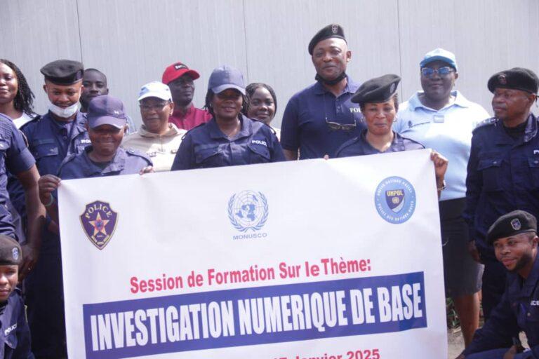 Beni : des éléments de la Pnc en formation sur les techniques d&rsquo;investigation numérique de base