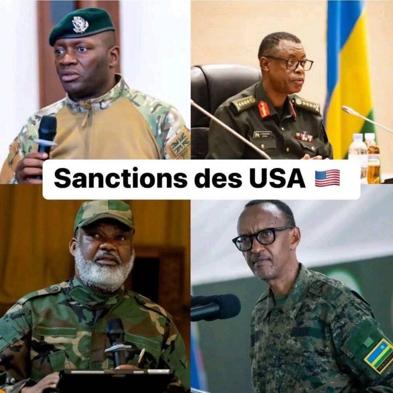Est de la RDC : James Kabarebe et Lawrence Kanyuka sanctionnés par les USA