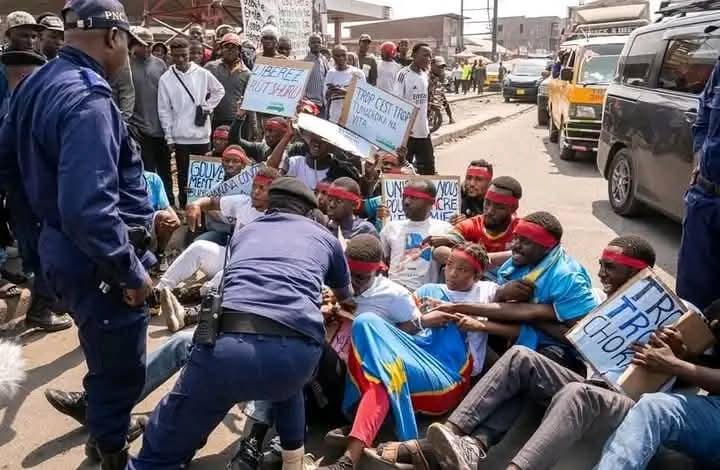 Kasindi : La Lucha proteste contre l’agression de l&rsquo;armée Rwandaise