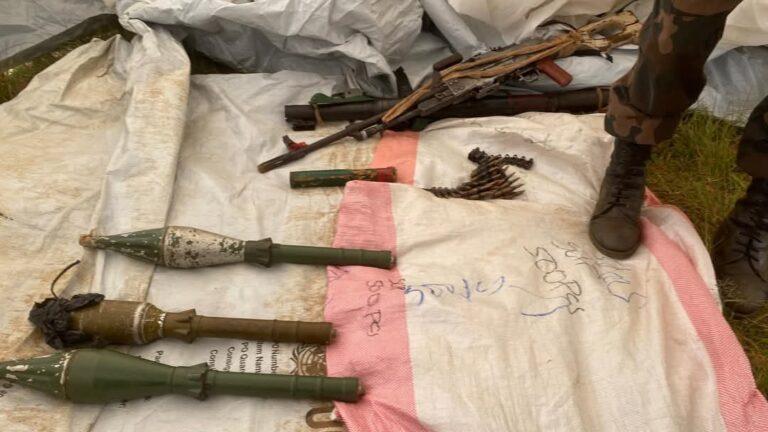 Ituri : trois miliciens Zaïre arrêtés après une perquisition dans un site de déplacés à Djugu 