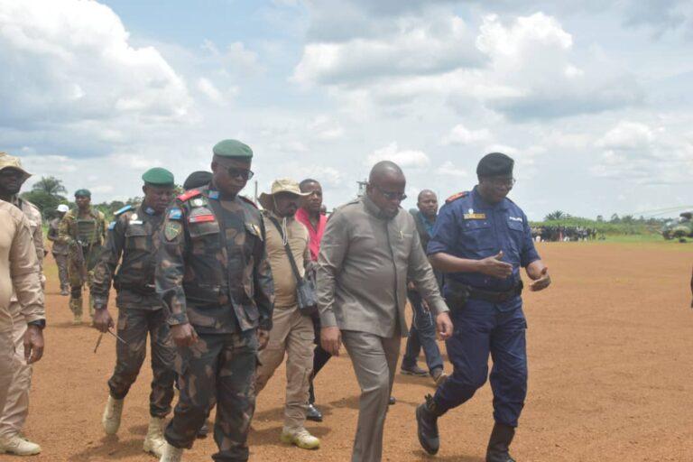 Nord-Kivu : Jacquemain Shabani en mission de travail à Beni