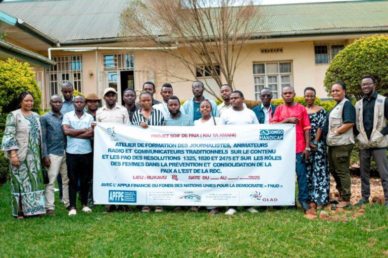 Beni : clôture de l&rsquo;atelier de formation des journalistes sur les Résolutions des Nations unies