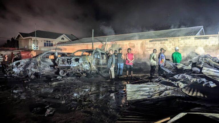 Beni : un incendie d&rsquo;origine inconnue fait des dégâts matériels importants