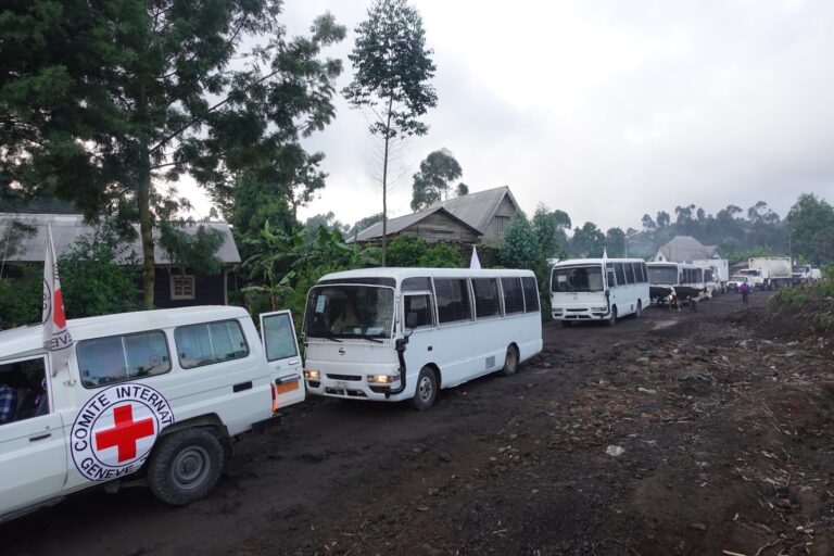 Goma: des éléments FARDC et PNC transférés à Kinshasa avec l&rsquo;accompagnement du CICR
