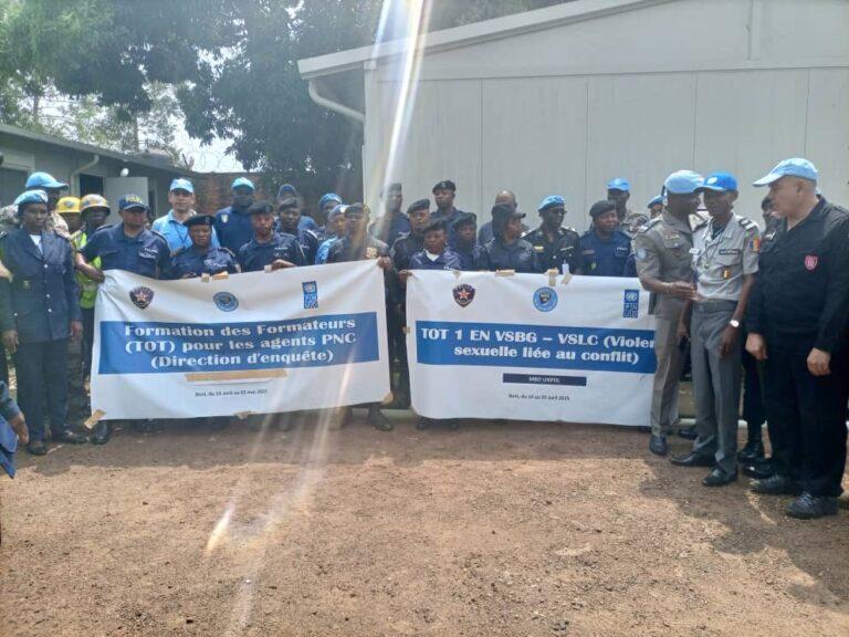 Beni : la MONUSCO lance une série de formations en faveur de 47 policiers