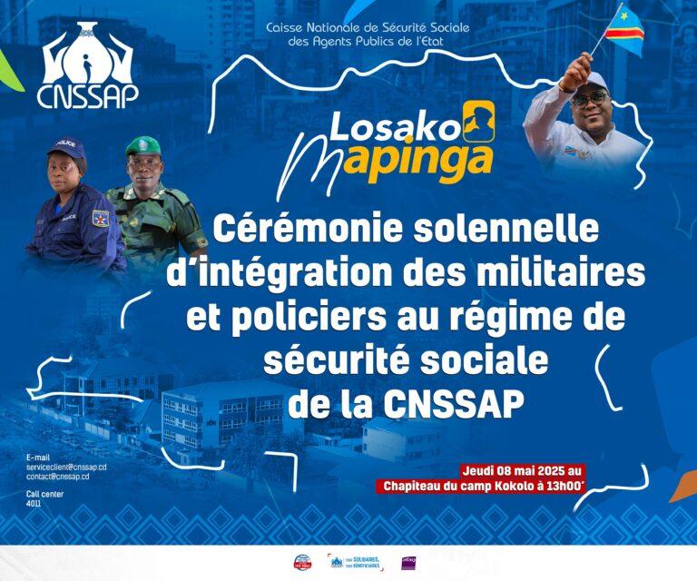 CNSSAP : les militaires et policiers désormais pris en charge par le régime de sécurité sociale