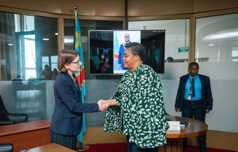 En visite en RDC, Mirjana Spoljaric a échangé avec Judith Suminwa