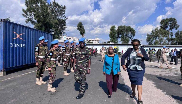 Nord-Kivu: Bintou Keita à Goma, malgré l&rsquo;occupation des rebelles du M23
