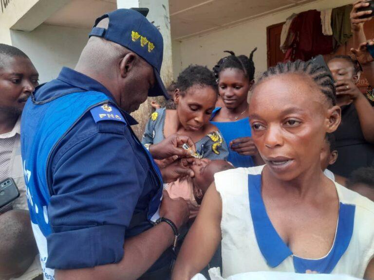 Nord-Kivu: Plus de 2 millions d’enfants de 0 à 59 mois visés par vaccination contre la poliomyélite