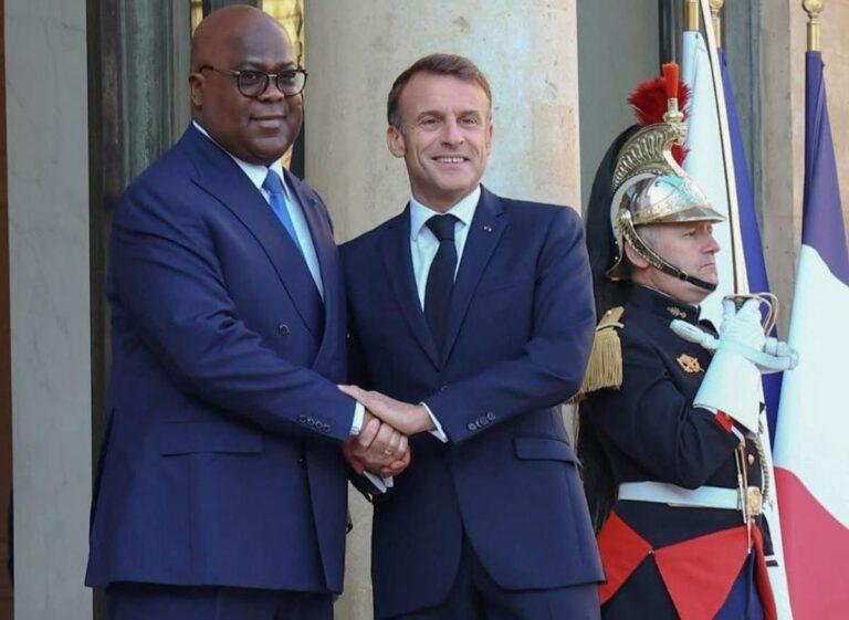 Diplomatie:Félix Tshisekedi à Paris sur invitation d’Emmanuel Macron