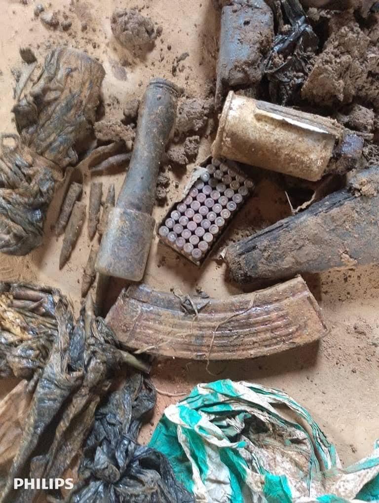 Nord-Kivu : Découverte de matériels de guerre à Cantine