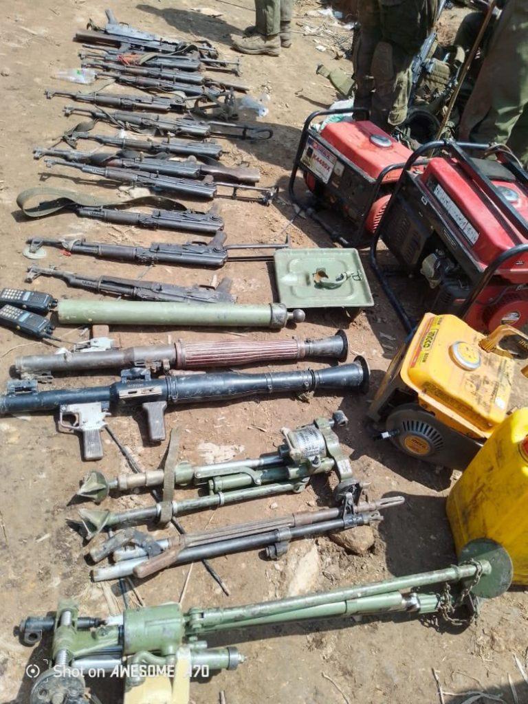 Sud-Kivu : les FARDC récupèrent plus de 20 armes des mains du M23