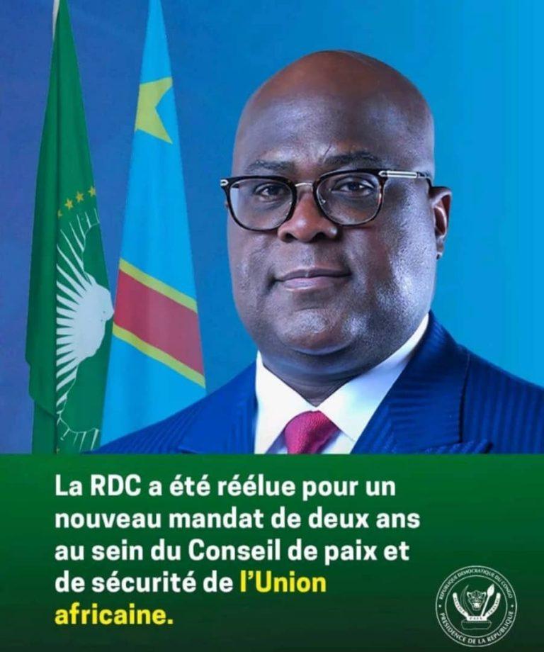 Élection au CPS de l’Union africaine : la RDC réélue avec 44 voix sur 48 votants