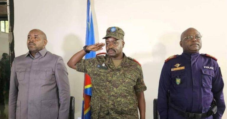 Beni : le lieutenant général Ishaligonza Nduru Jacques sensibilise la population à la lutte contre le terrorisme