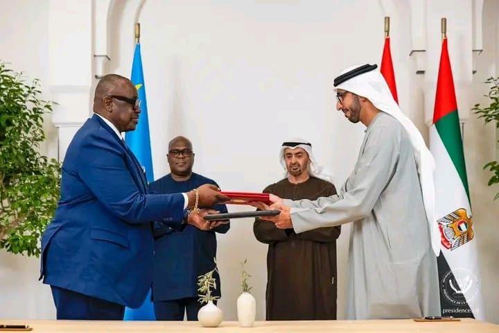 Abu Dhabi : Félix Tshisekedi signe un APEG avec les Émirats arabes unis