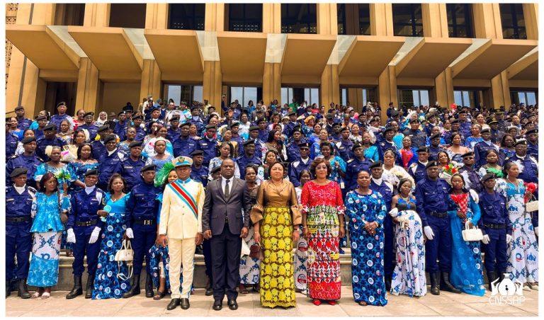 La CNSSAP organise un mariage collectif de 500 couples en présence de Denise Nyakeru Tshisekedi