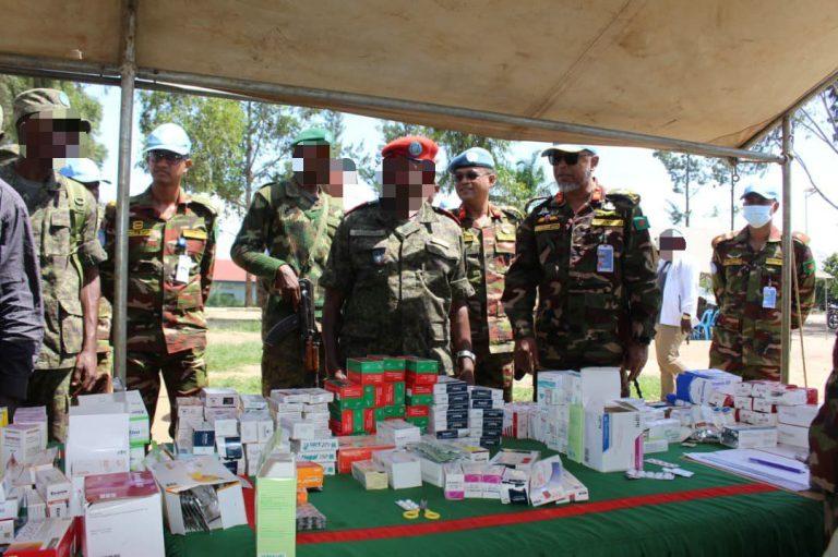 Ituri : les FARDC et leurs dépendants bénéficient d’un don de médicaments de la MONUSCO