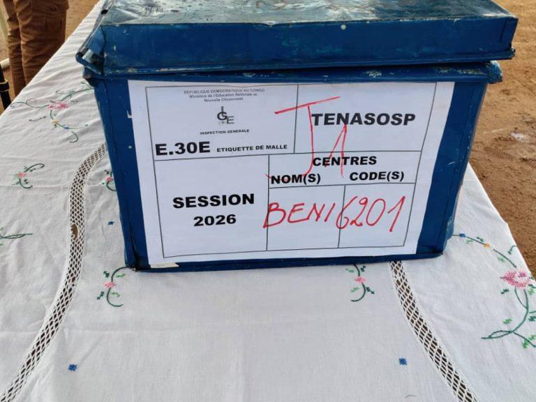 Beni: les épreuves du TENASOSP lancées malgré l’insécurité