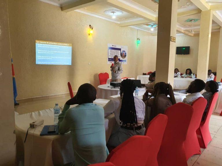 Beni : le CORACON forme les journalistes à la sensibilisation contre Ebola