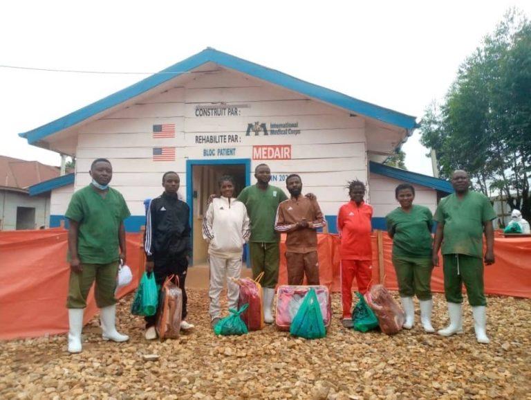 Nord-Kivu : quatre patients guéris d’Ebola quittent le Centre de traitement de Katwa à Butembo