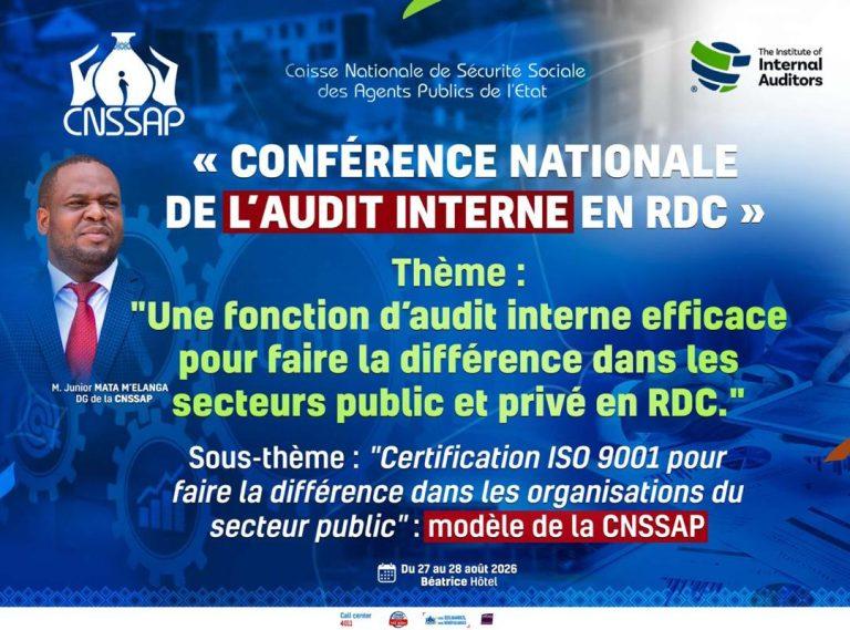 Audit interne : Junior Mata M’Elanga met en lumière l’expérience de la CNSSAP