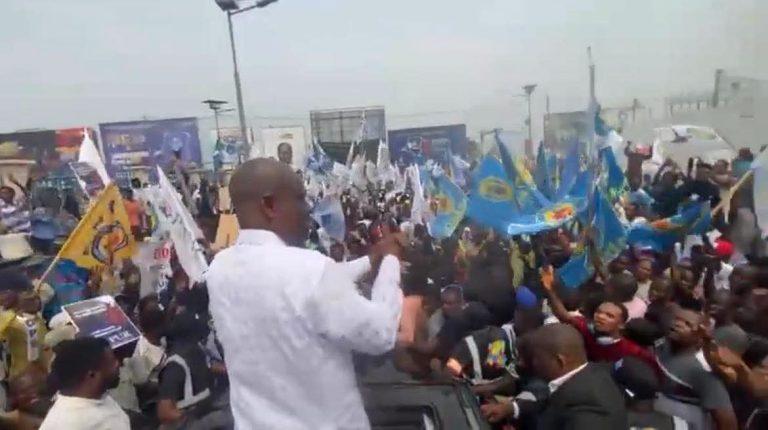 Martin Fayulu de retour à Kinshasa après son séjour en Europe